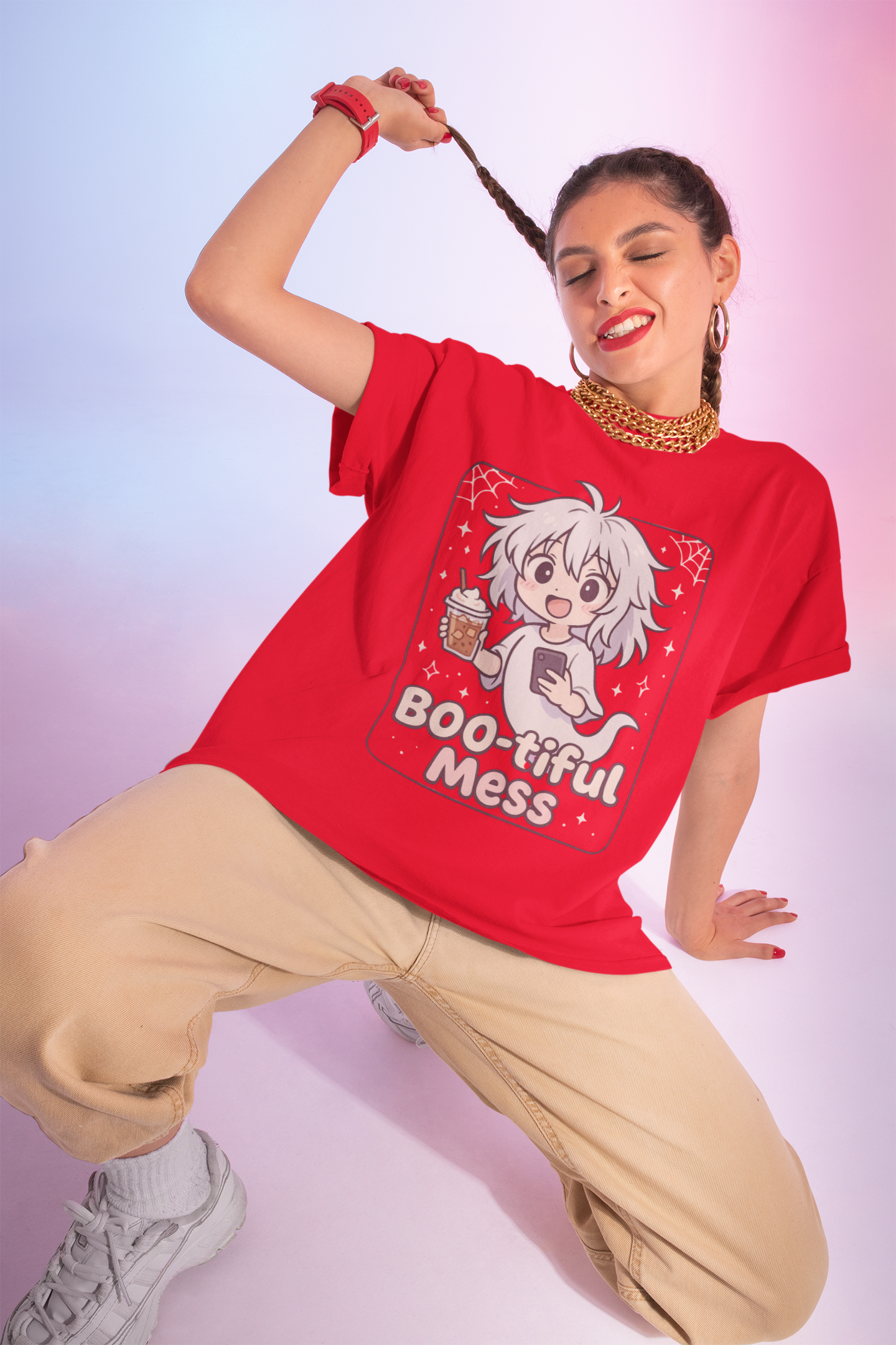 Boo-tiful Mess T-Shirt | Cute & Spooky Halloween Graphic Tee