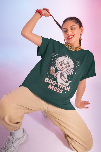Boo-tiful Mess T-Shirt | Cute & Spooky Halloween Graphic Tee