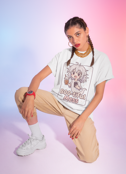 Boo-tiful Mess T-Shirt | Cute & Spooky Halloween Graphic Tee