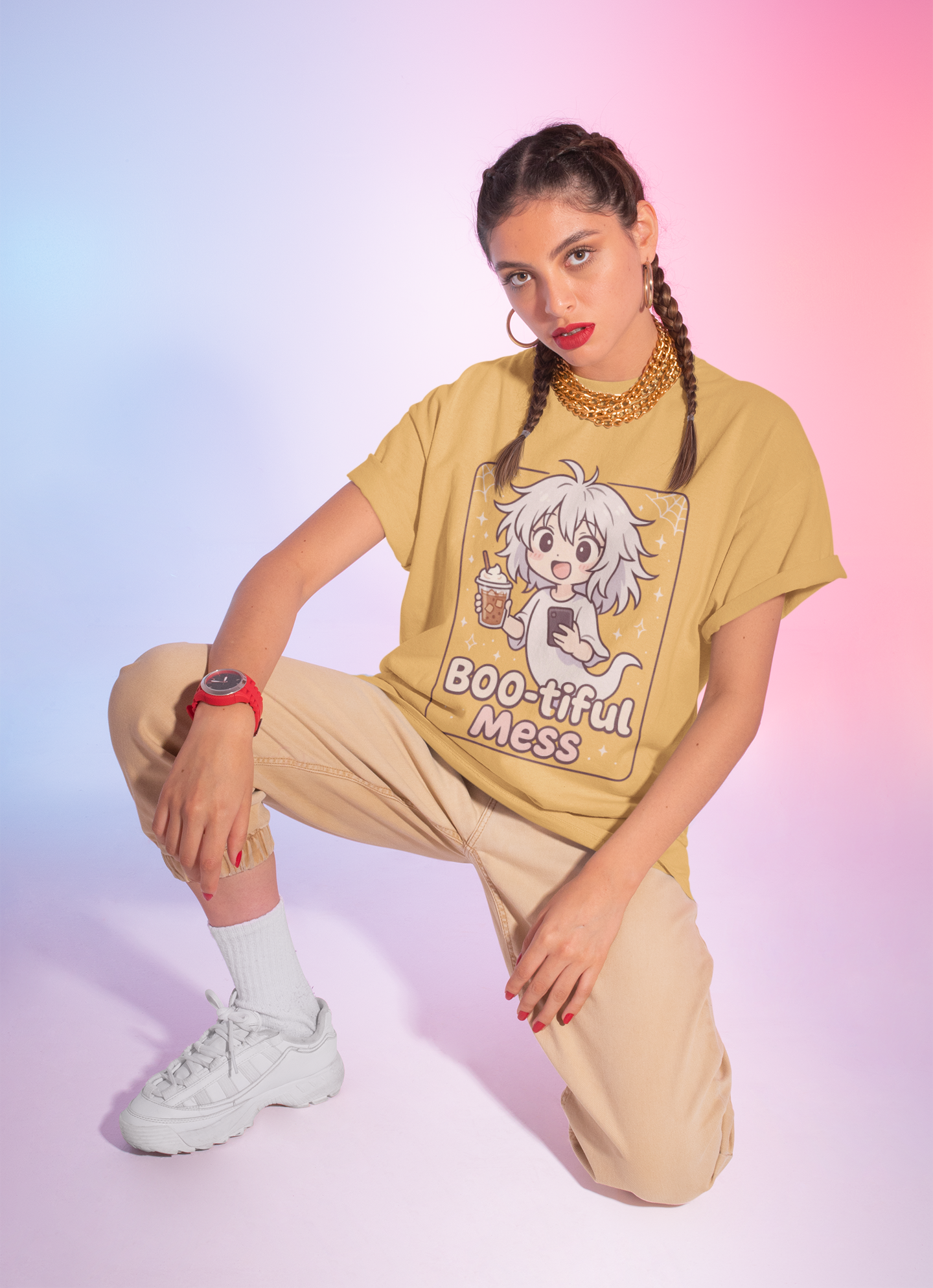 Boo-tiful Mess T-Shirt | Cute & Spooky Halloween Graphic Tee