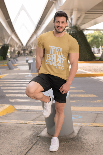 Bhai Mode Activated: “Tera Bhai Sambhal Lega” Graphic T-Shirt – Rakhi Drop Limited Edition