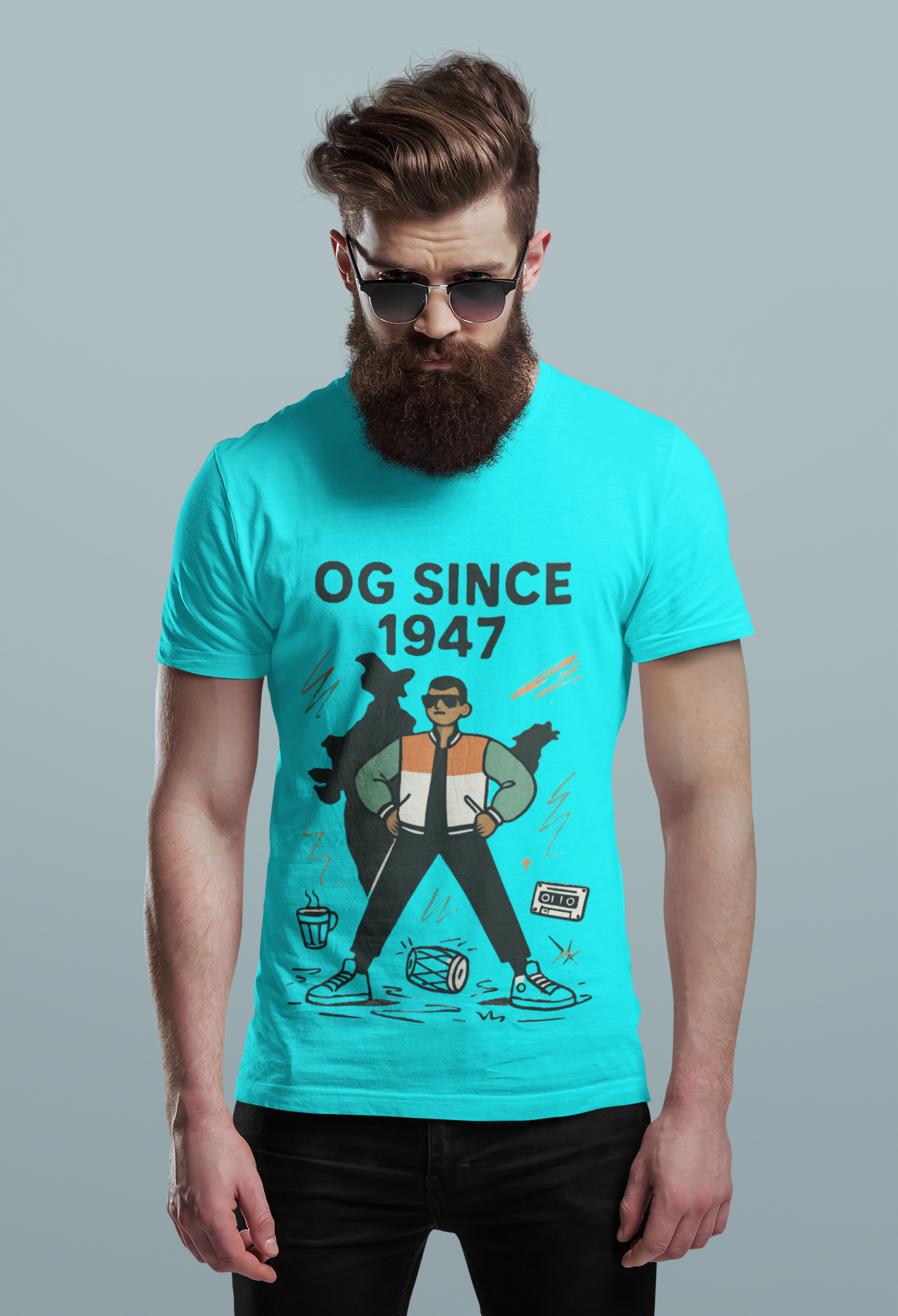 OG Since 1947 Independence Day Streetwear Graphic T-Shirt | Limited Edition