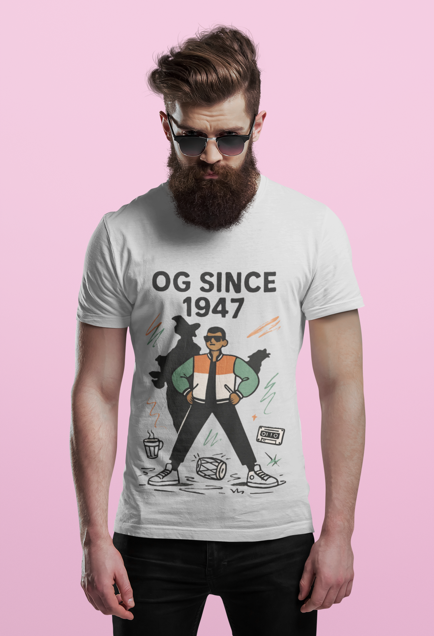 OG Since 1947 Independence Day Streetwear Graphic T-Shirt | Limited Edition
