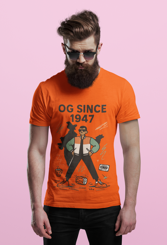 OG Since 1947 Independence Day Streetwear Graphic T-Shirt | Limited Edition