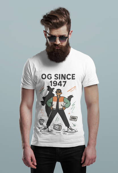 OG Since 1947 Independence Day Streetwear Graphic T-Shirt | Limited Edition