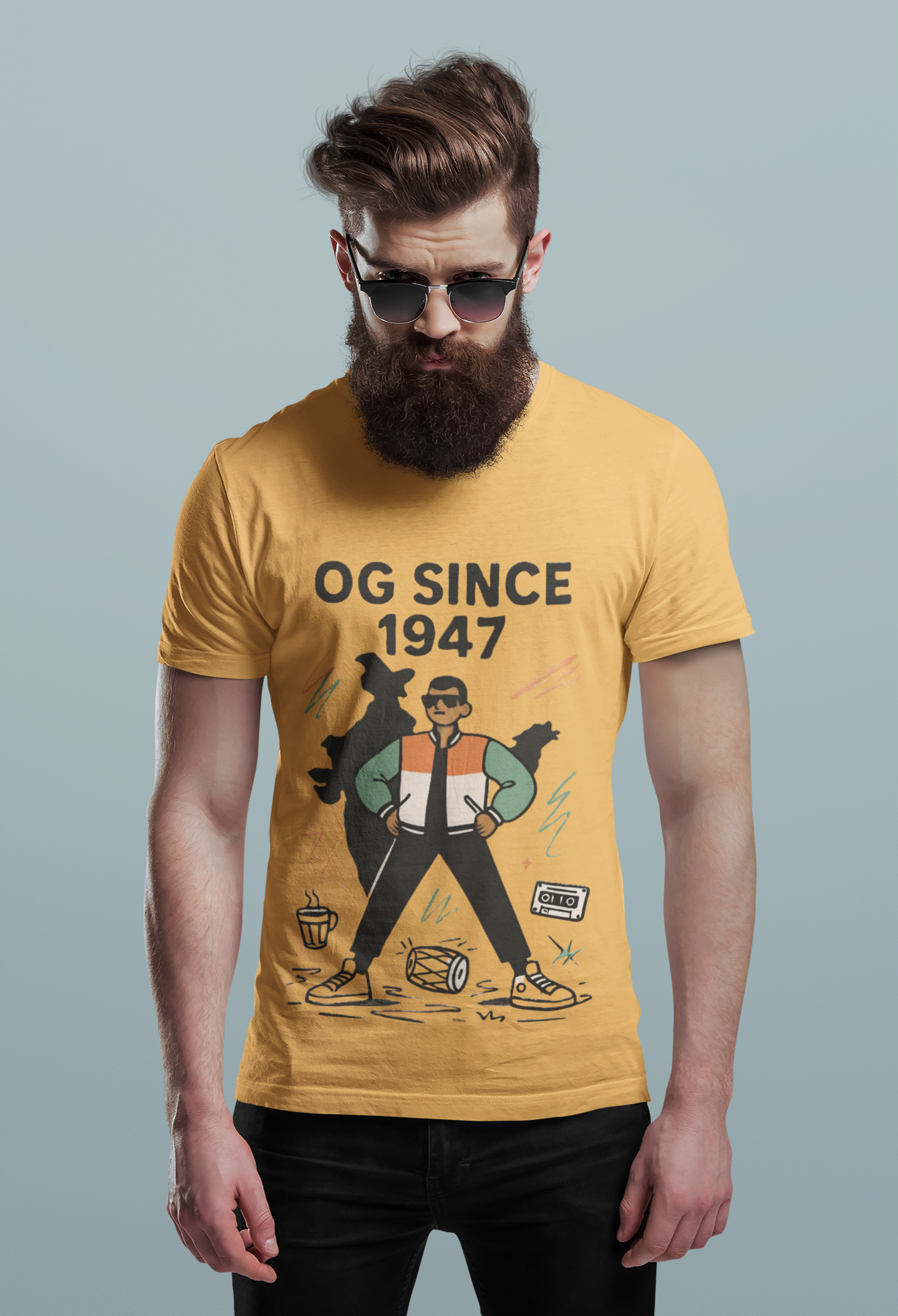 OG Since 1947 Independence Day Streetwear Graphic T-Shirt | Limited Edition