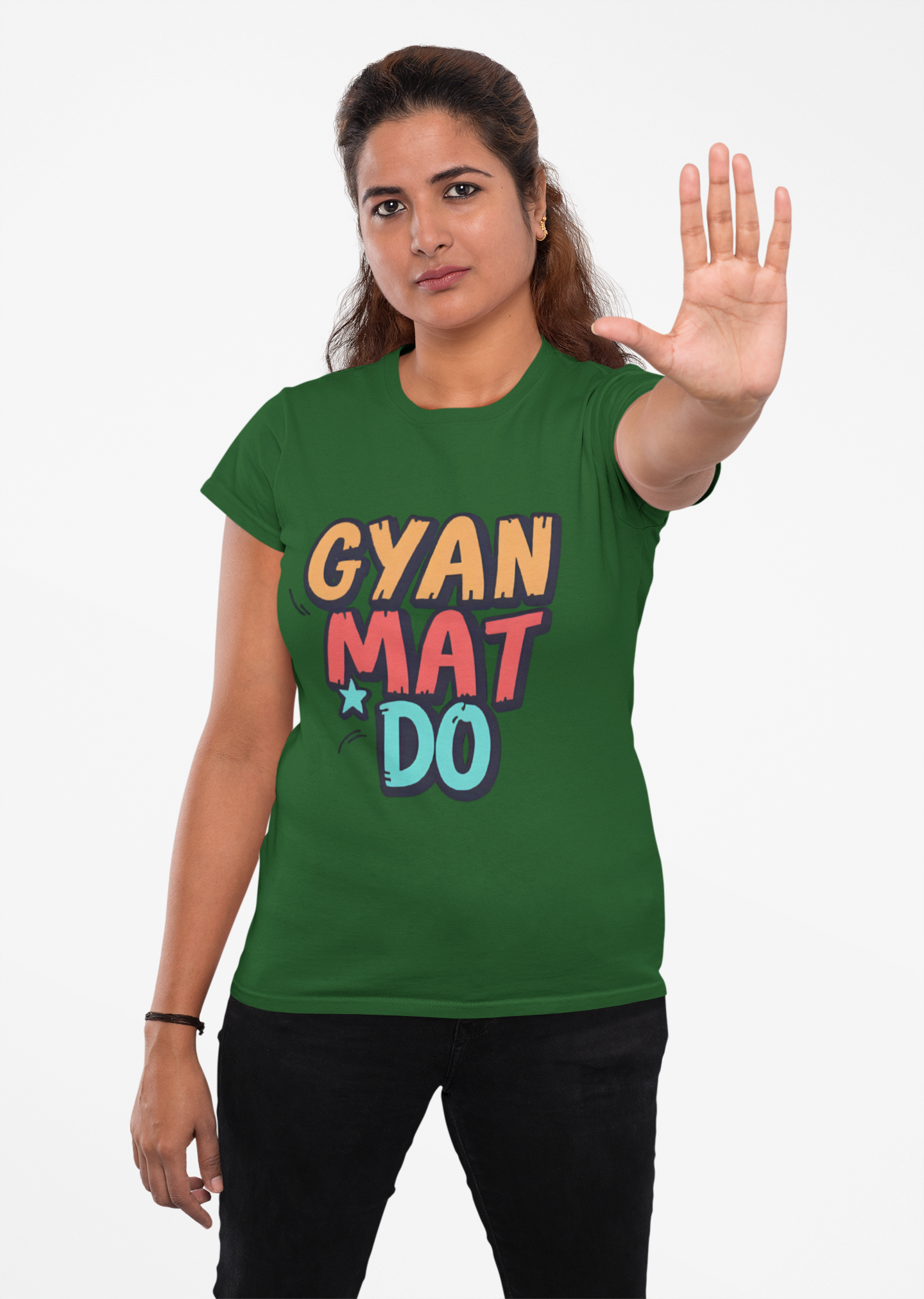 Gyan Mat Do Graphic T-Shirt – Rakhi Drop Limited Edition