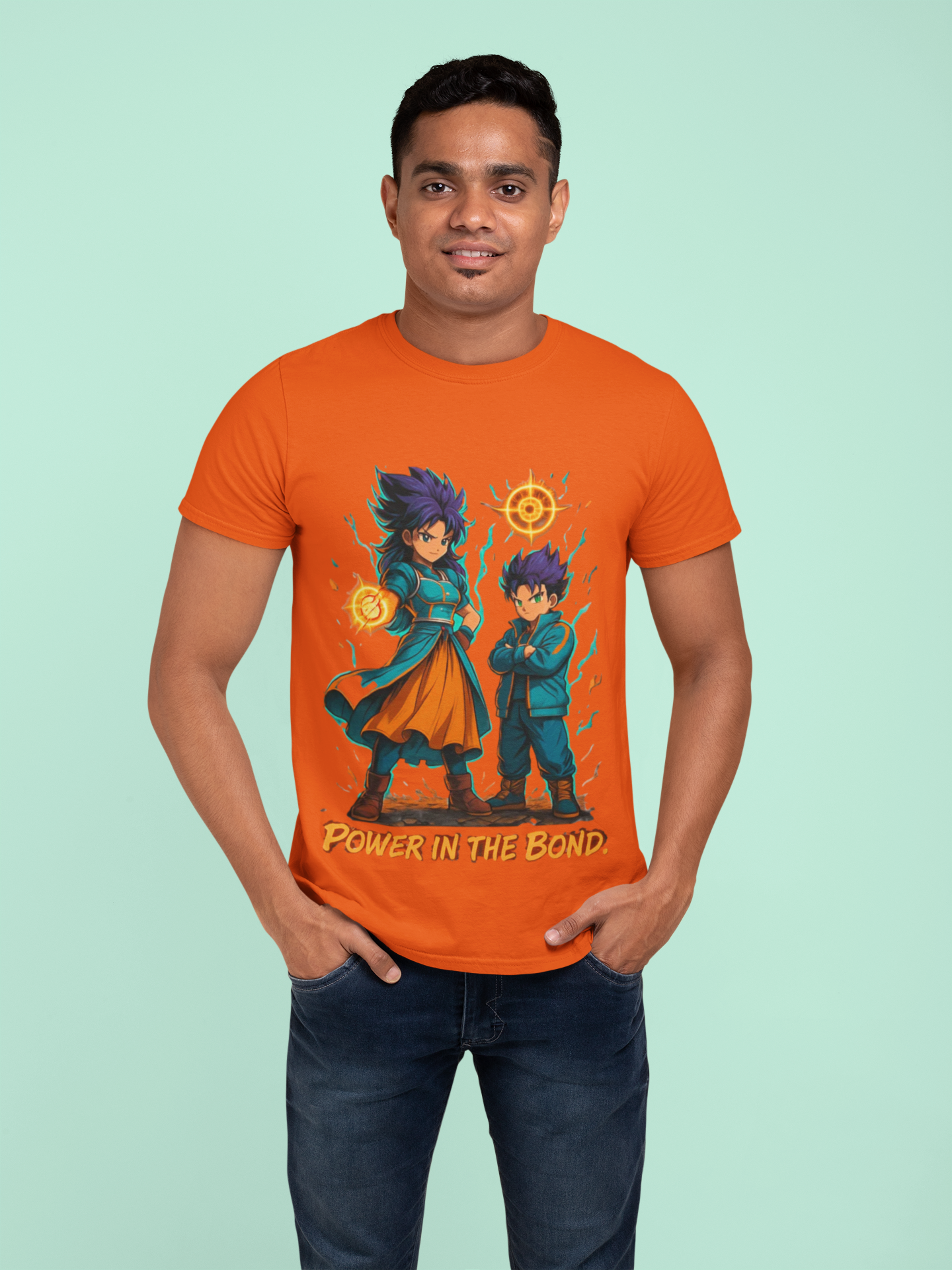 Power in the Bond Graphic Tee – Unleash the Strength of Sibling Unity | Limited Edition