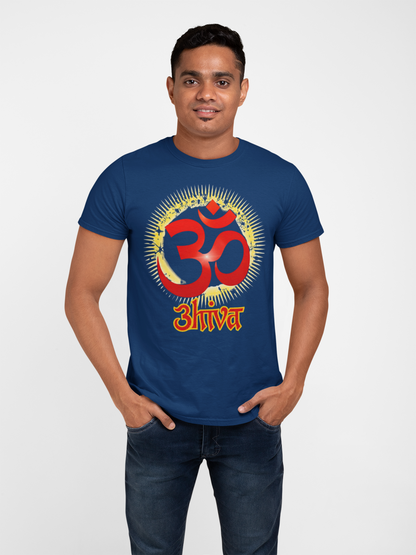 Om Shiva Graphic T-Shirt for Men & Women | Spiritual Streetwear | Gen Z Printed Tee