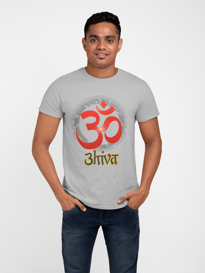 Om Shiva Graphic T-Shirt for Men & Women | Spiritual Streetwear | Gen Z Printed Tee