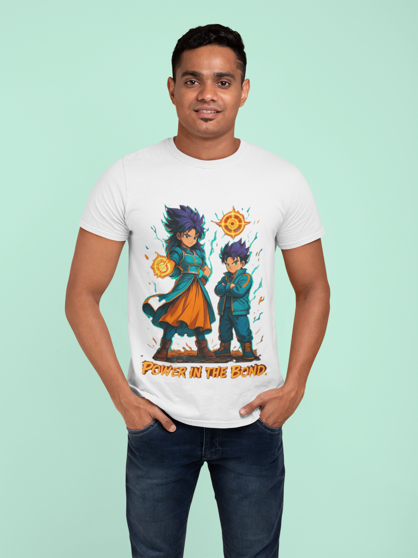 Power in the Bond Graphic Tee – Unleash the Strength of Sibling Unity | Limited Edition