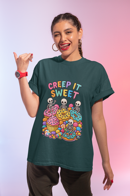 Creep It Sweet Tee | Funny & Aesthetic Spooky-Cute Halloween Tee