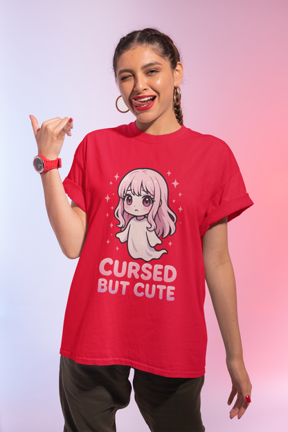 Cursed But Cute T-Shirt – Spooky & Adorable Halloween T shirt