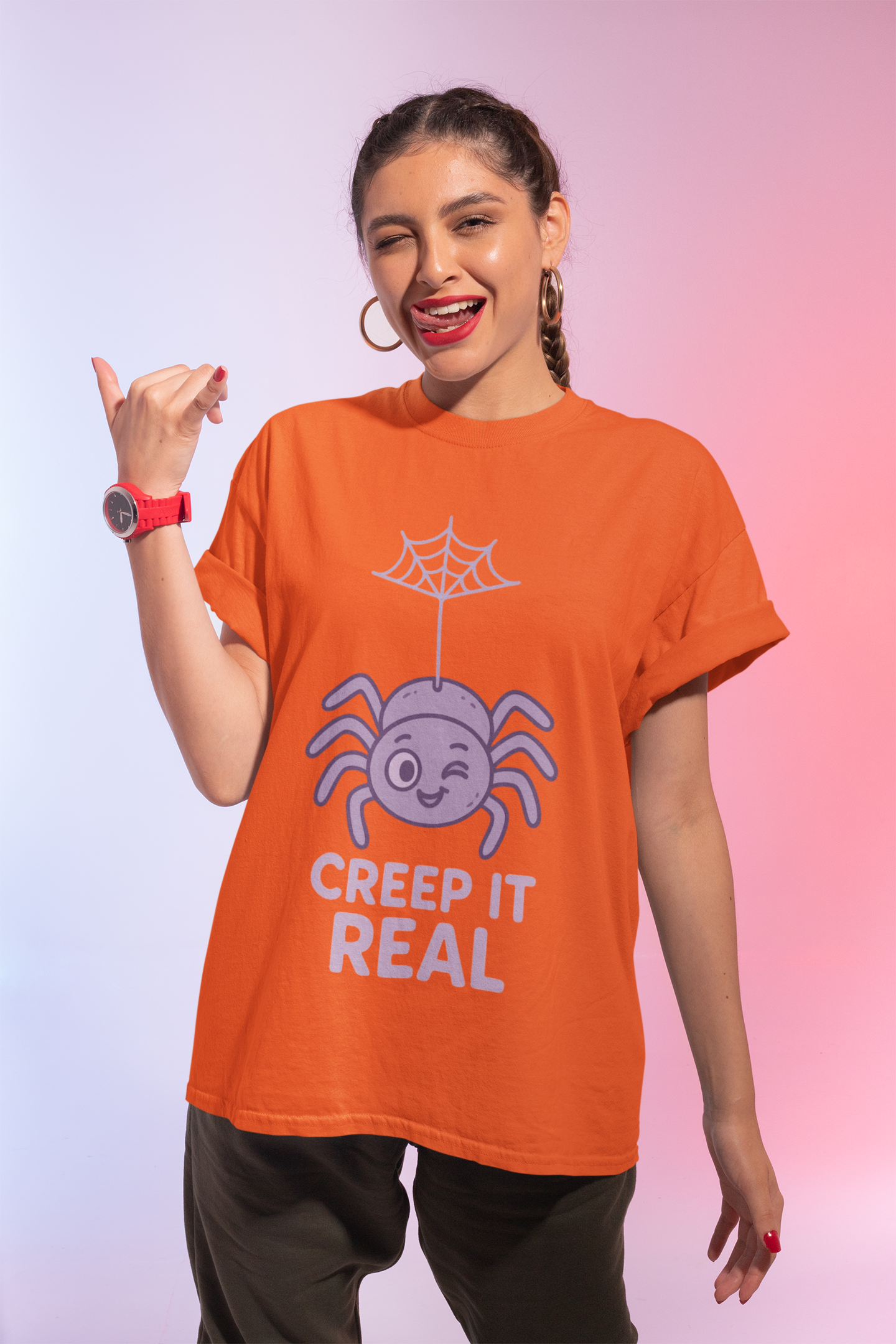 Creep It Real T-Shirt – Funny & Spooky Halloween Shirt