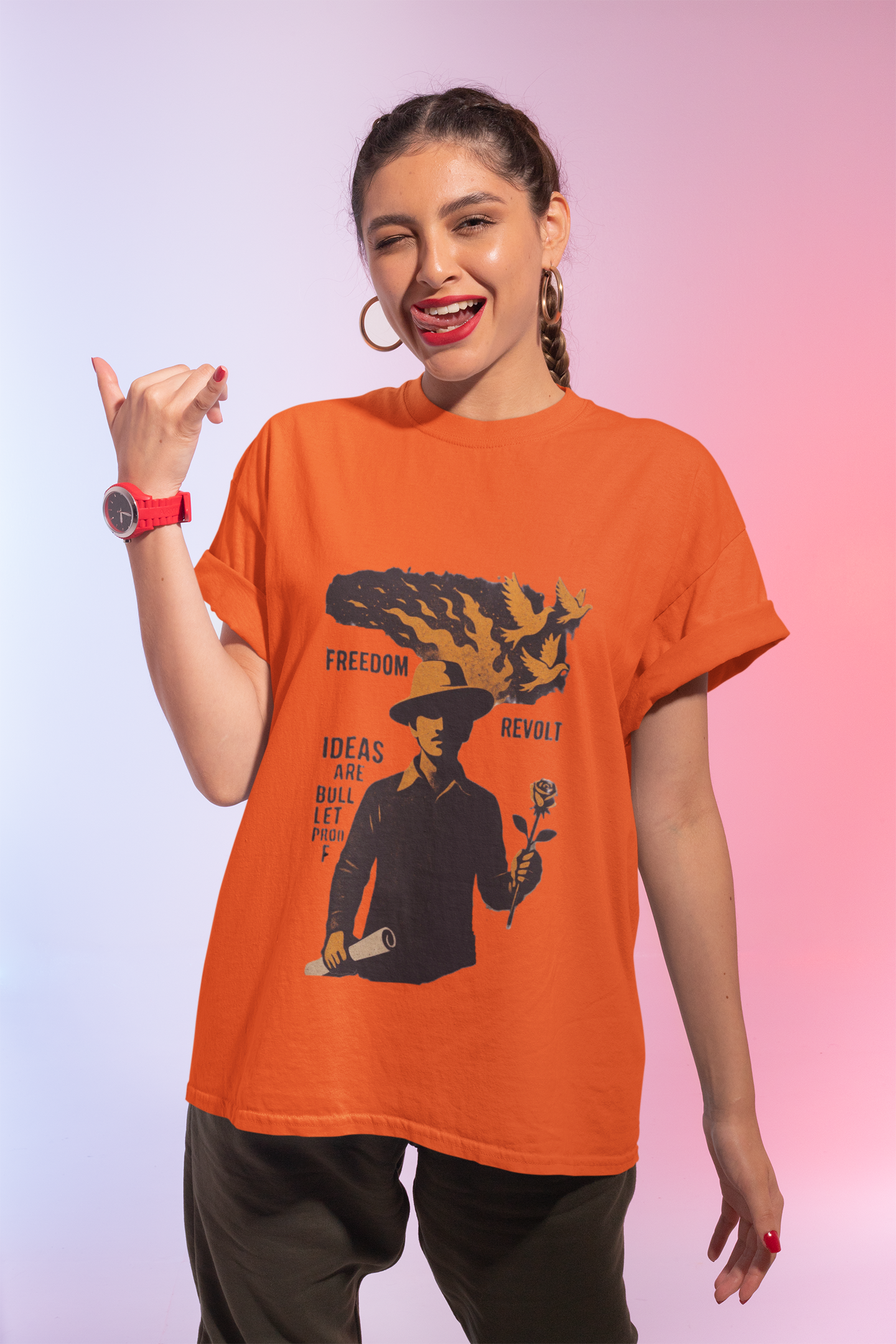 Revolt in Style – Freedom Fighter Tee | Chalaki Limited Edition T-Shirt
