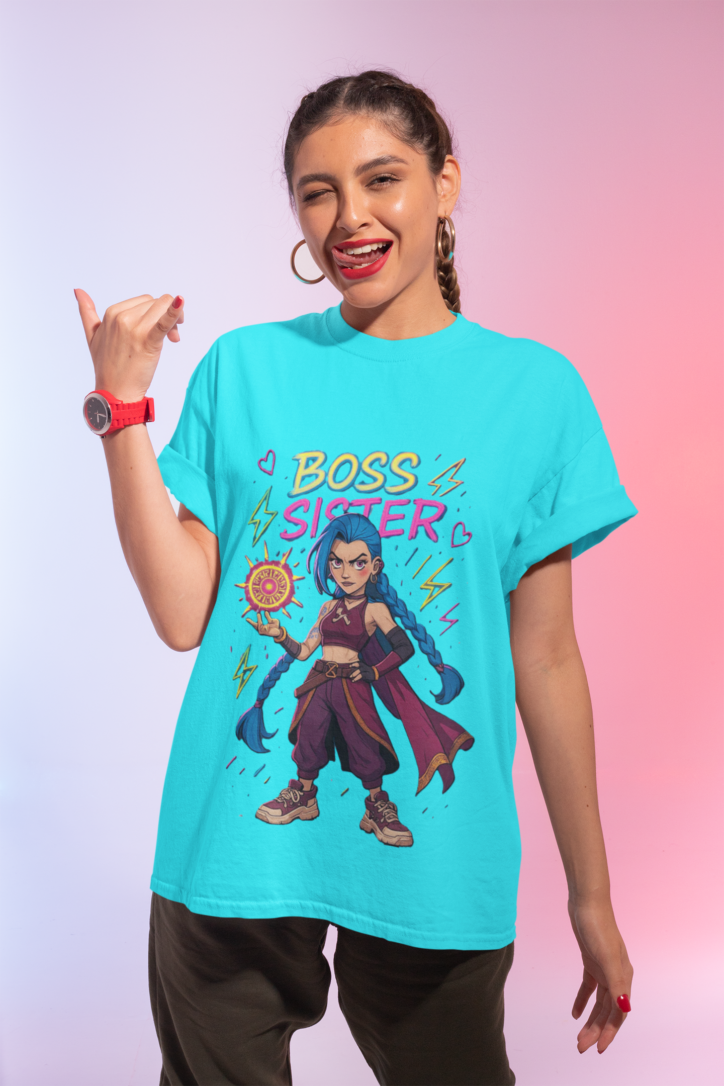 Boss Sister Graphic Tee – Unleash Your Power | Limited Rakhi Edition