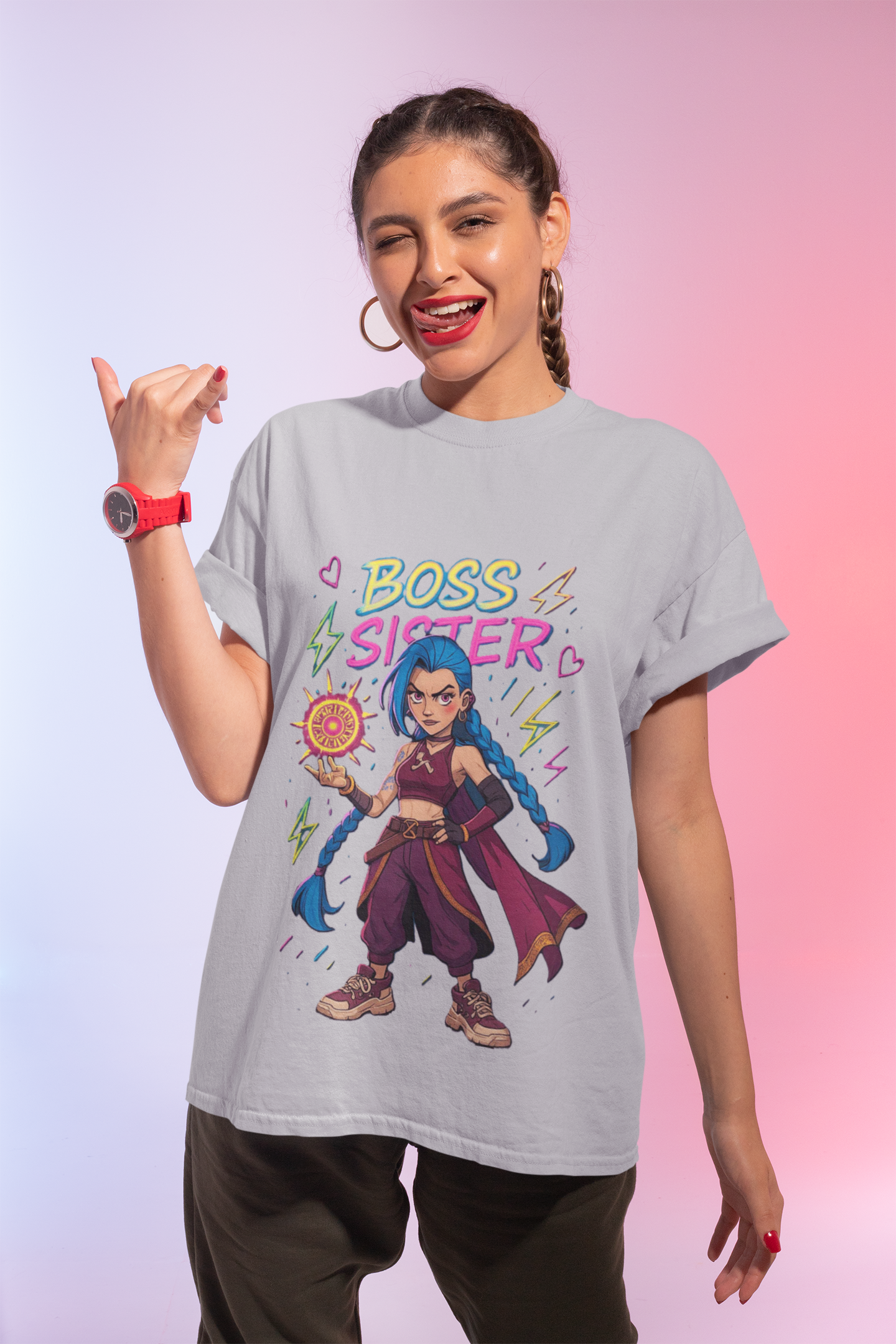 Boss Sister Graphic Tee – Unleash Your Power | Limited Rakhi Edition