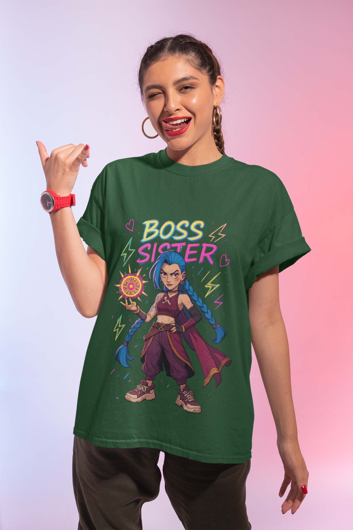 Boss Sister Graphic Tee – Unleash Your Power | Limited Rakhi Edition