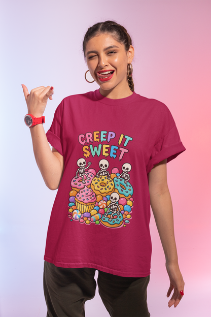 Creep It Sweet Tee | Funny & Aesthetic Spooky-Cute Halloween Tee