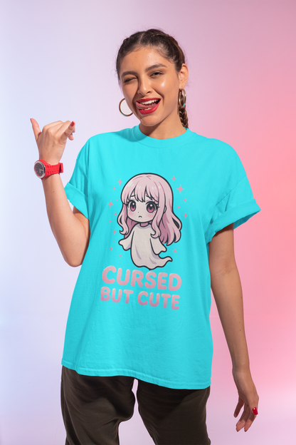 Cursed But Cute T-Shirt – Spooky & Adorable Halloween T shirt