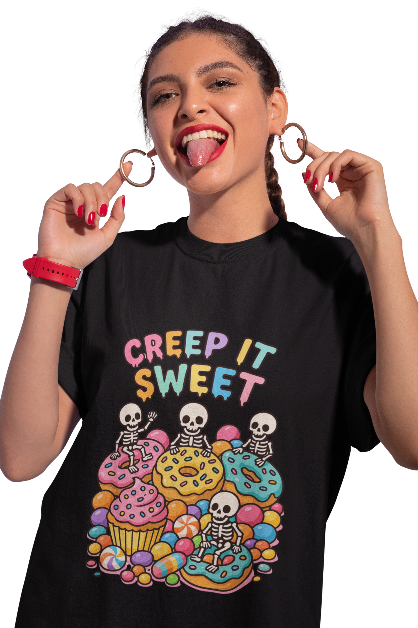 Creep It Sweet Tee | Funny & Aesthetic Spooky-Cute Halloween Tee