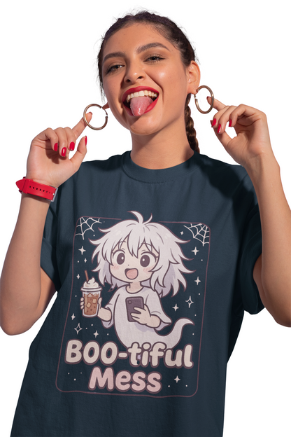 Boo-tiful Mess T-Shirt | Cute & Spooky Halloween Graphic Tee