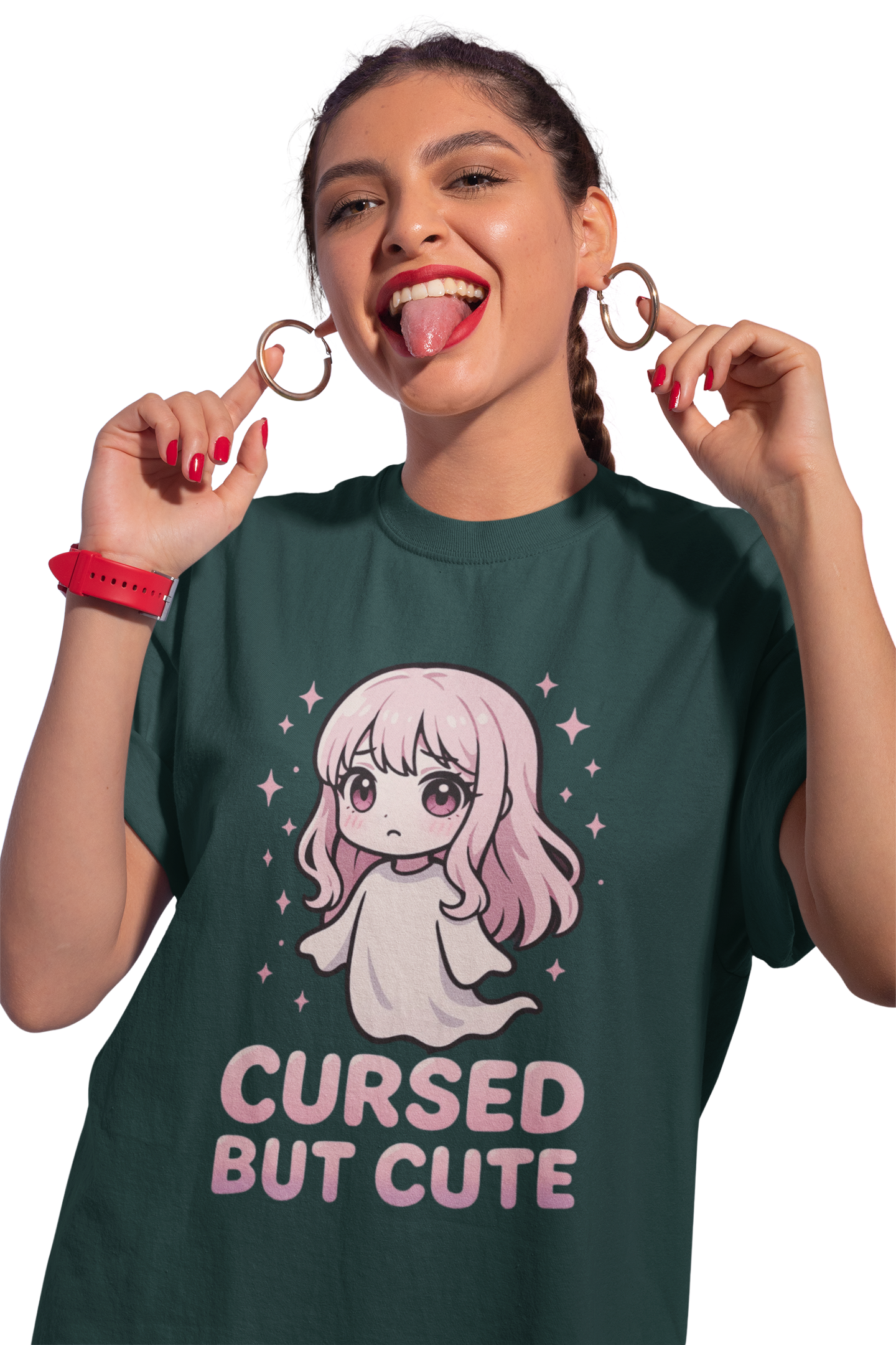 Cursed But Cute T-Shirt – Spooky & Adorable Halloween T shirt