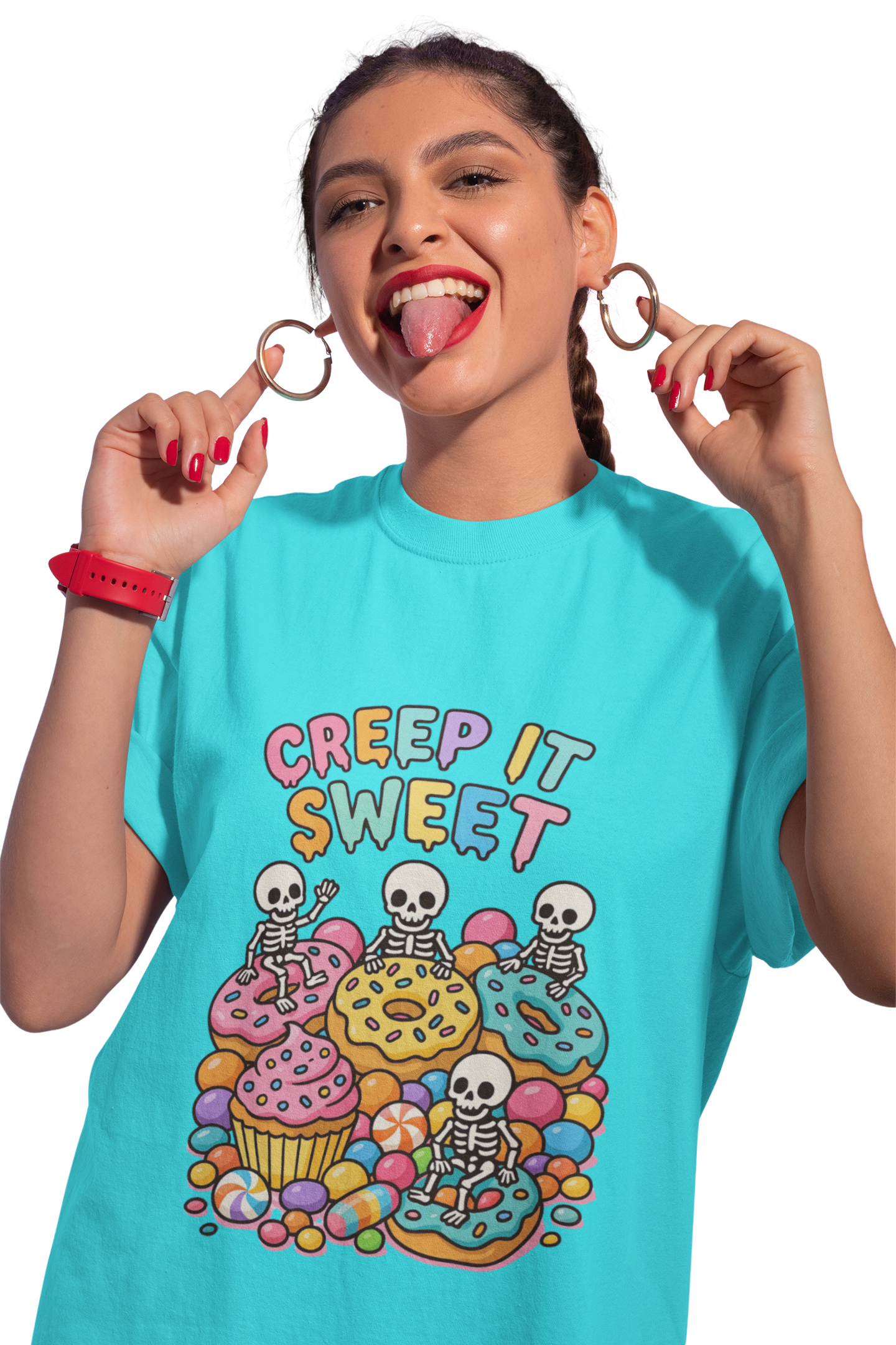 Creep It Sweet Tee | Funny & Aesthetic Spooky-Cute Halloween Tee