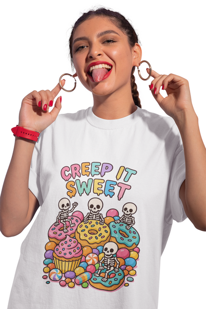 Creep It Sweet Tee | Funny & Aesthetic Spooky-Cute Halloween Tee