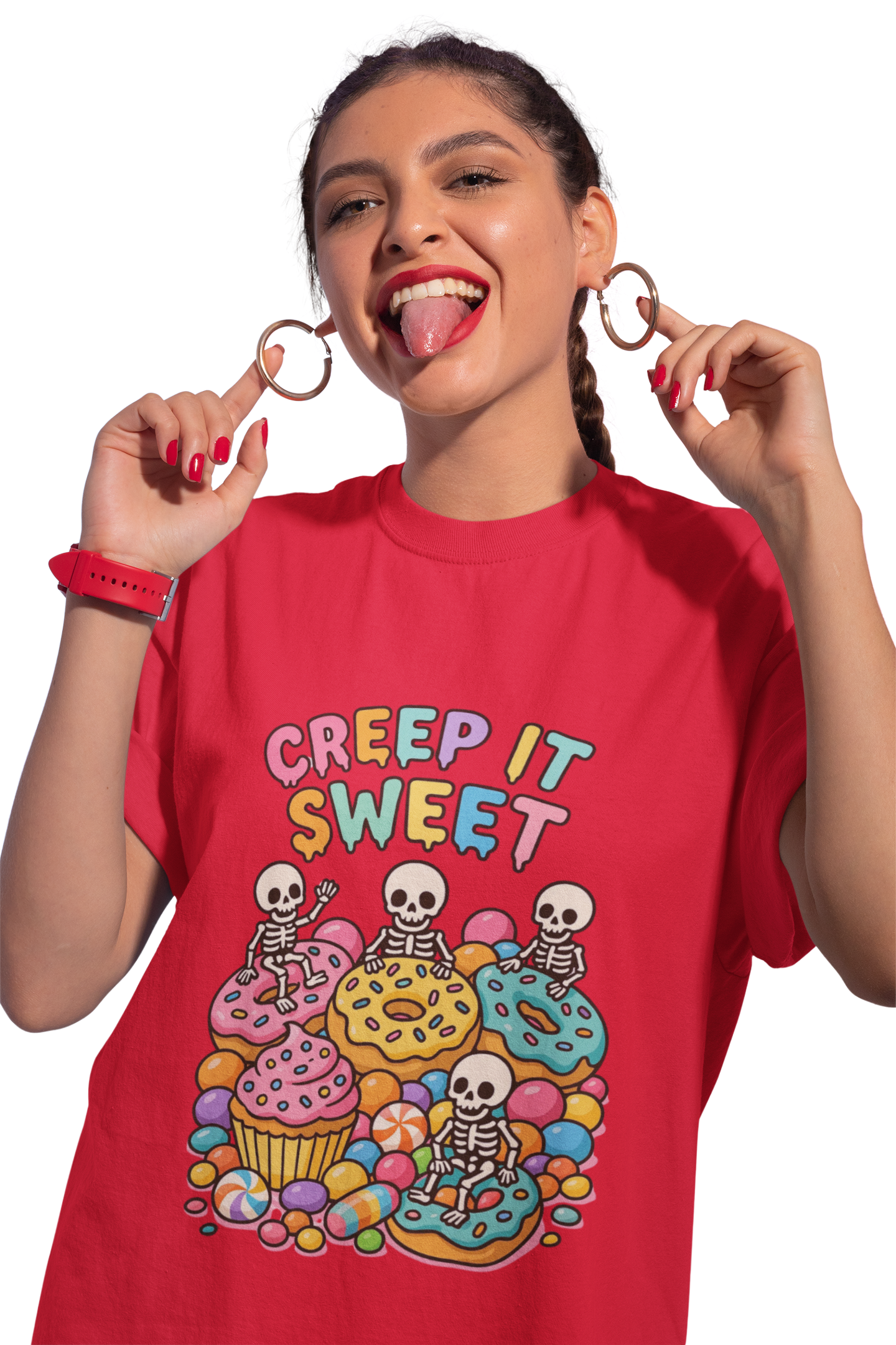 Creep It Sweet Tee | Funny & Aesthetic Spooky-Cute Halloween Tee