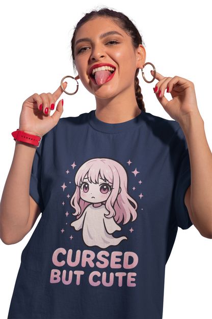Cursed But Cute T-Shirt – Spooky & Adorable Halloween T shirt